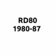 Yamaha RD80 LC & Yamaha RD80 LC2 1981-87