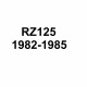 Yamaha RZ125 1982-85