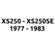 Yamaha XS250 & XS250 SE 1977-83