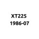 Yamaha XT225 1986-07