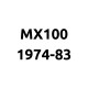 Yamaha MX100 1974-83