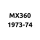 Yamaha MX360 1973-74