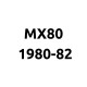 Yamaha MX80 1980-82