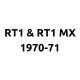 Yamaha RT1 360 & Yamaha RT1 MX 1970-71