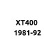 Yamaha XT400 1981-92