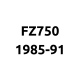 Yamaha FZ750 1985-91