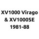 Yamaha XV1000 Virago & XV1000SE 1981-88