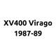 Yamaha XV400 Virago 1987-89