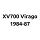 Yamaha XV700 Virago 1984-87